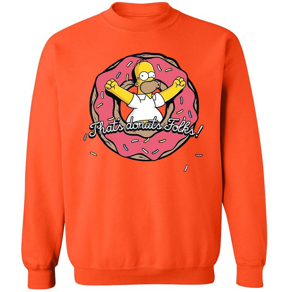 Classic Unisex Sweatshirt - EZR1MC6C - Orange - 12
