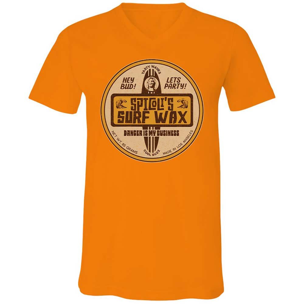 Unisex V-Neck T-Shirt - FNB8BT3G - Orange - 12