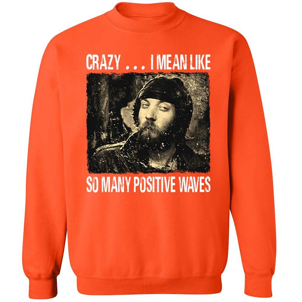Many positive waves - Orange - 12