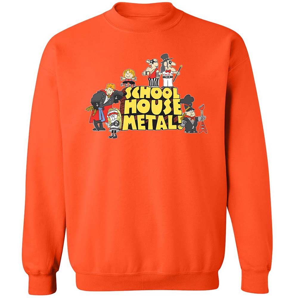 School House Metal - Orange - 12