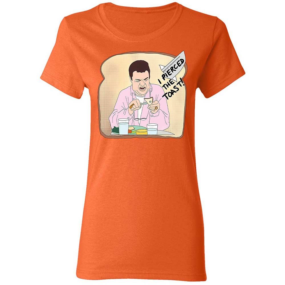 Women's T-Shirt - HZX1GEBY - Orange - 12
