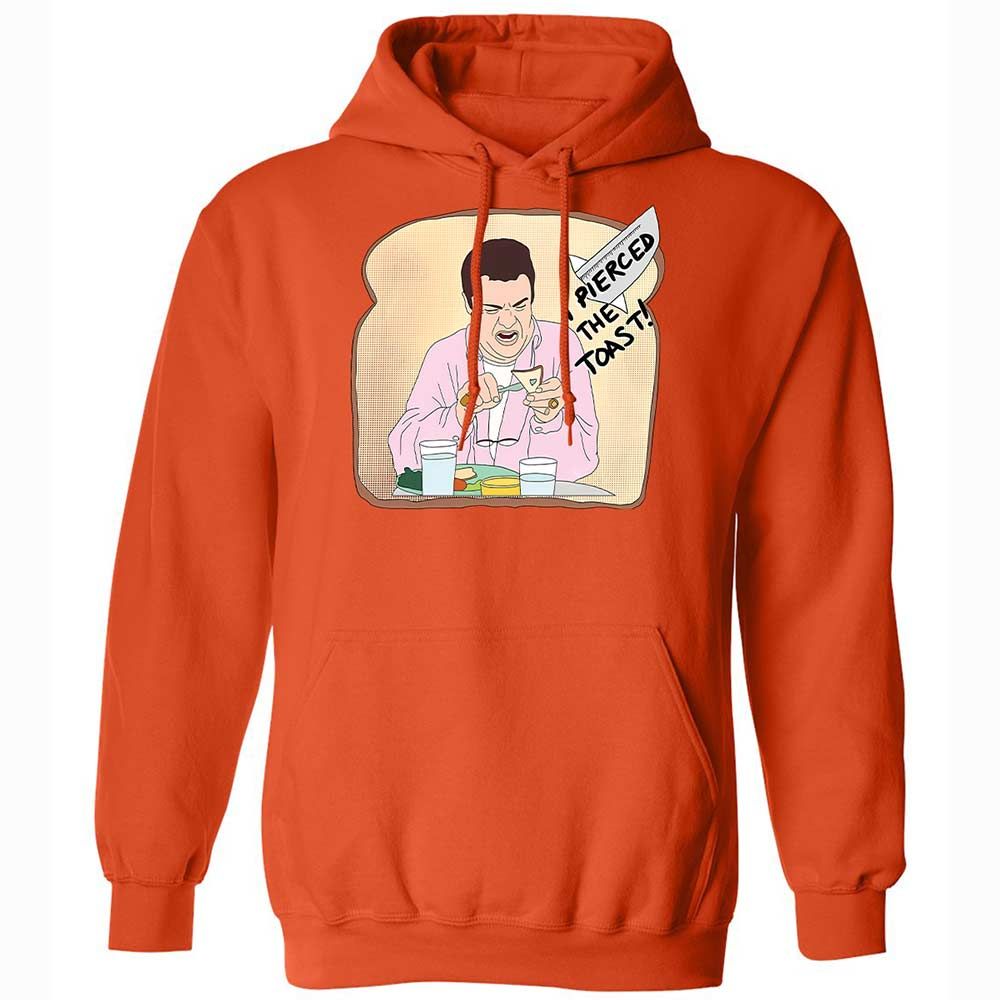Classic Unisex Hoodie - SRA1HH7D - Orange - 12