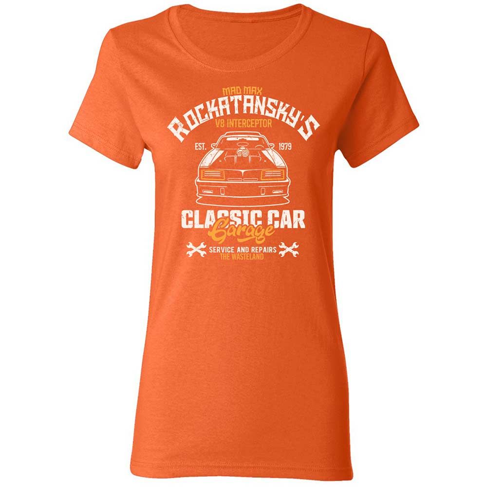 Women's T-Shirt - Q2YA5U87 - Orange - 12