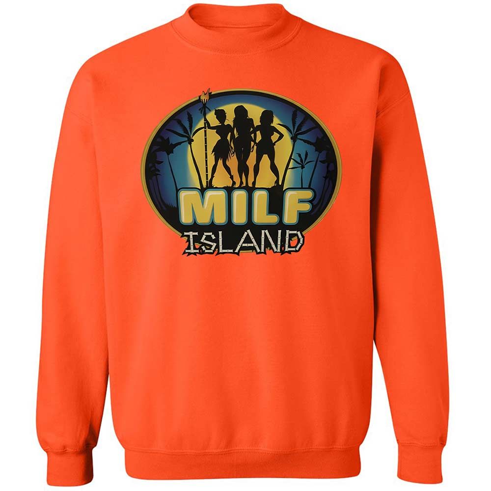 Classic Unisex Sweatshirt - 4X512RX8 - Orange - 12
