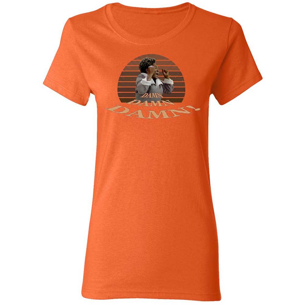 Women's T-Shirt - FT9ZTFHJ - Orange - 12