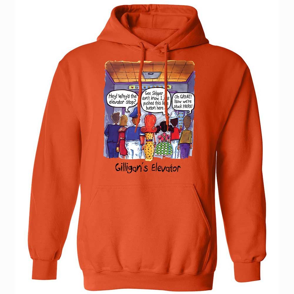 Classic Unisex Hoodie - UXXTQTVH - Orange - 12