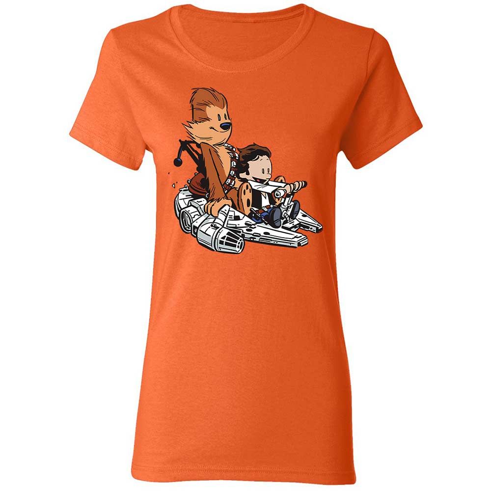Han and Chewie - Orange - 12