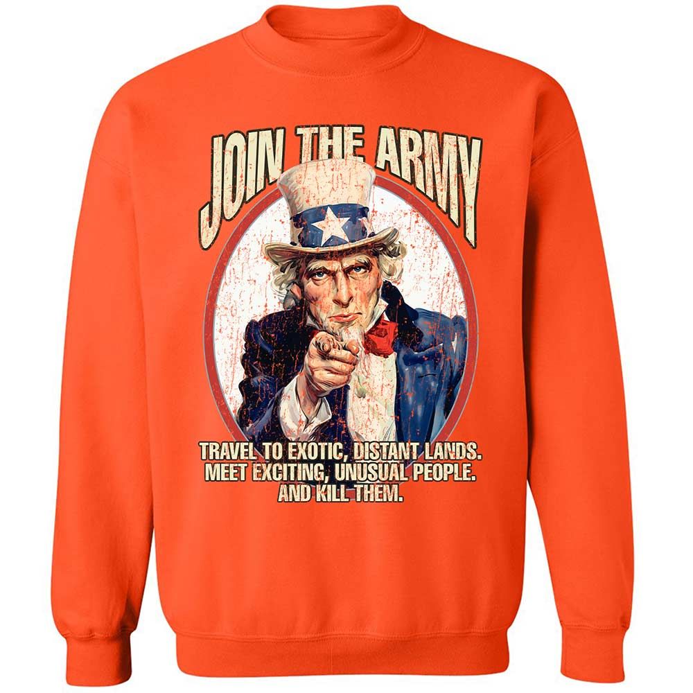 Join The Army - Orange - 12