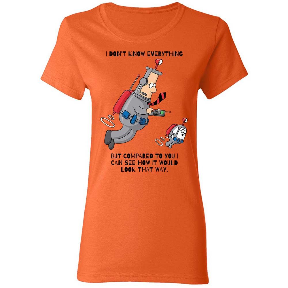I don't know everything - Orange - 12