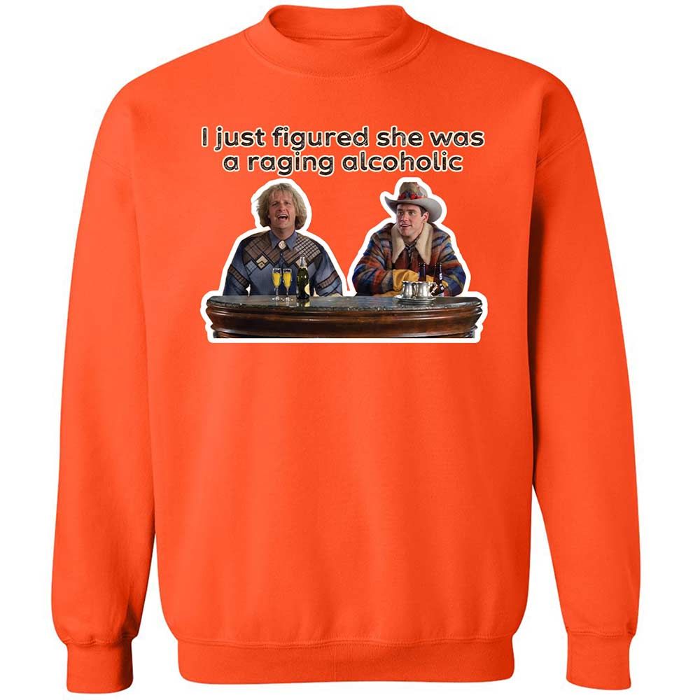 Classic Unisex Sweatshirt - 8E714JB8 - Orange - 12