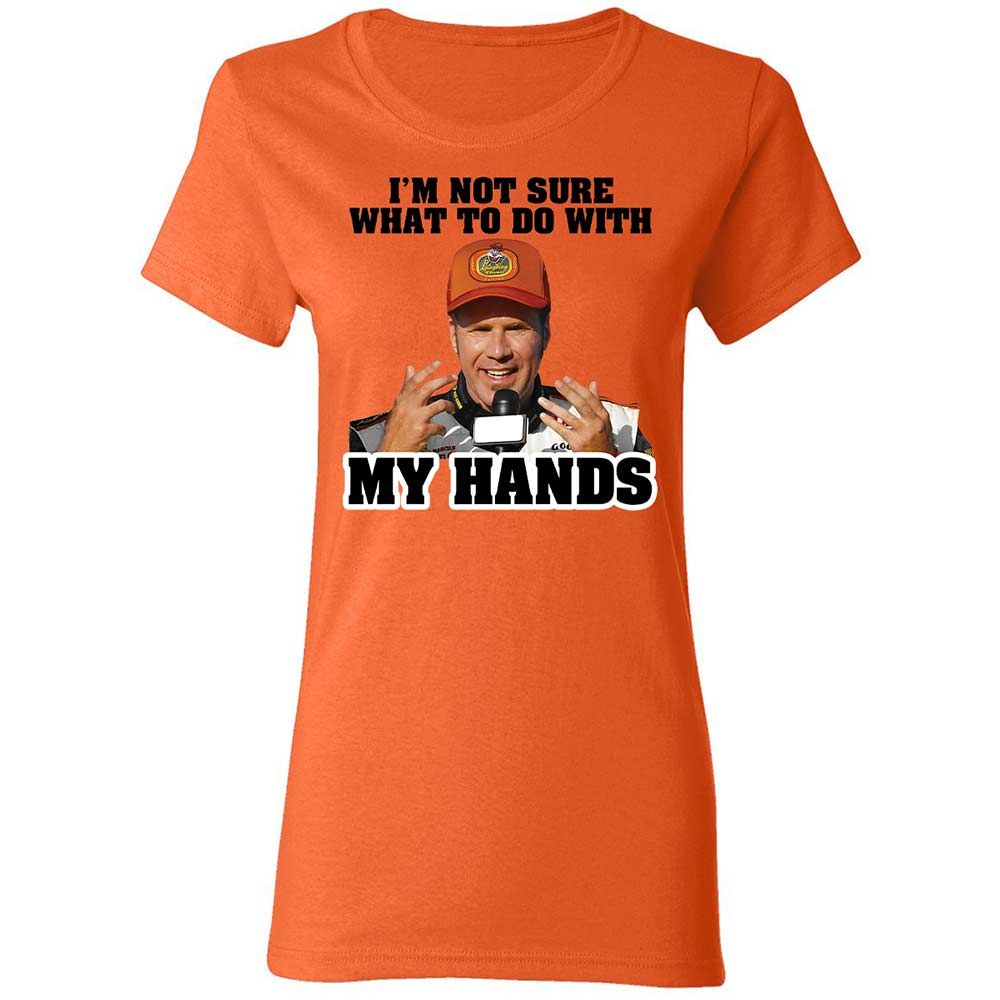 I'm Not Sure What To Do With My Hands - Orange - 12