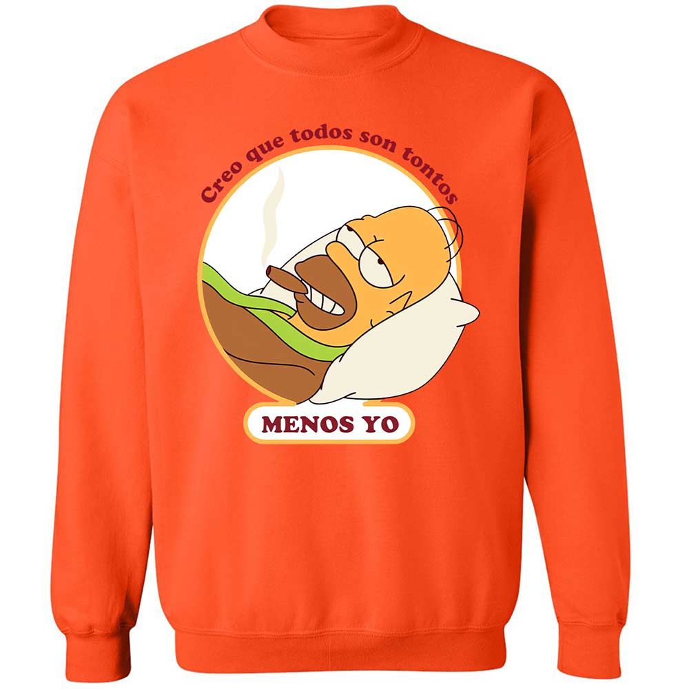 Everyone's stupid except me - Orange - 12