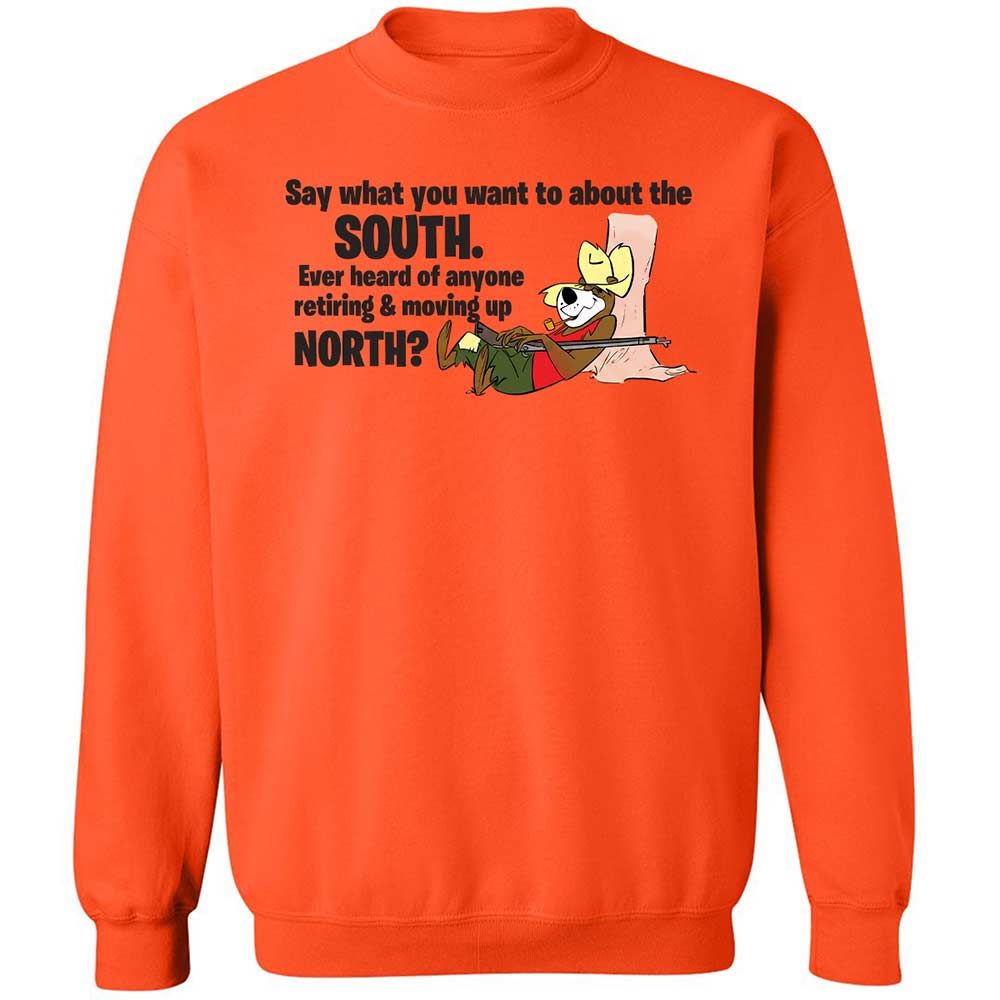 Classic Unisex Sweatshirt - 43Y4FP1K - Orange - 12