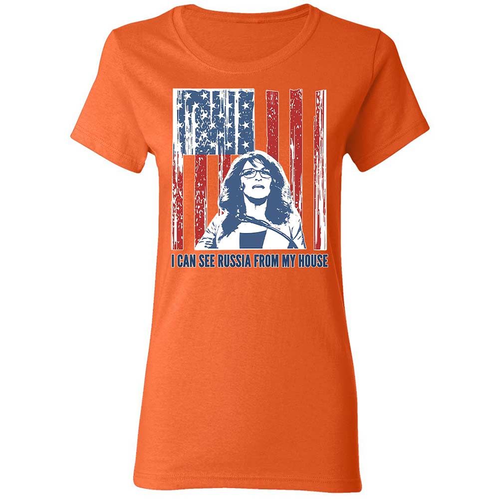 I can see Russia from my house - Orange - 12