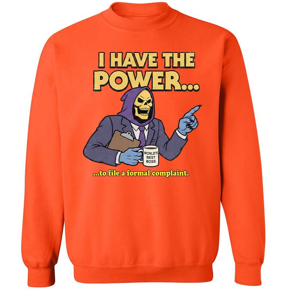 Classic Unisex Sweatshirt - 11KKDDYH - Orange - 12