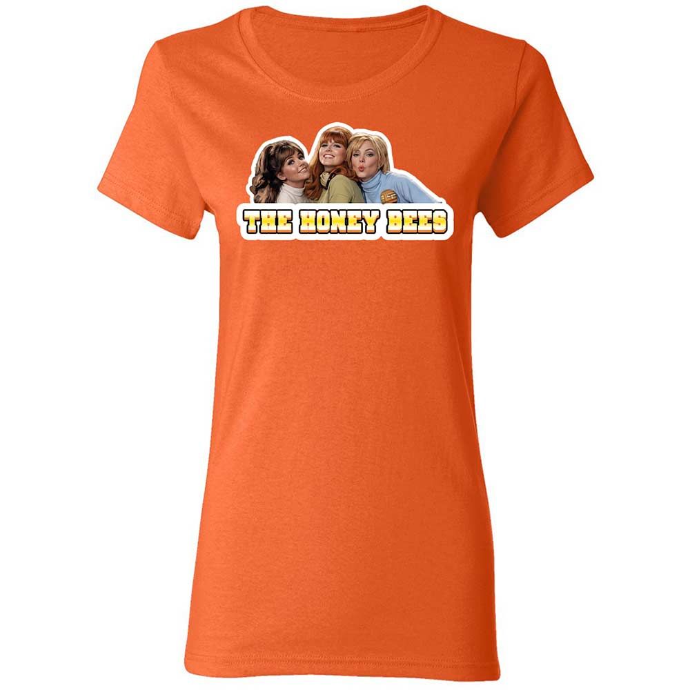 Women's T-Shirt - 5ZMUEHVQ - Orange - 12