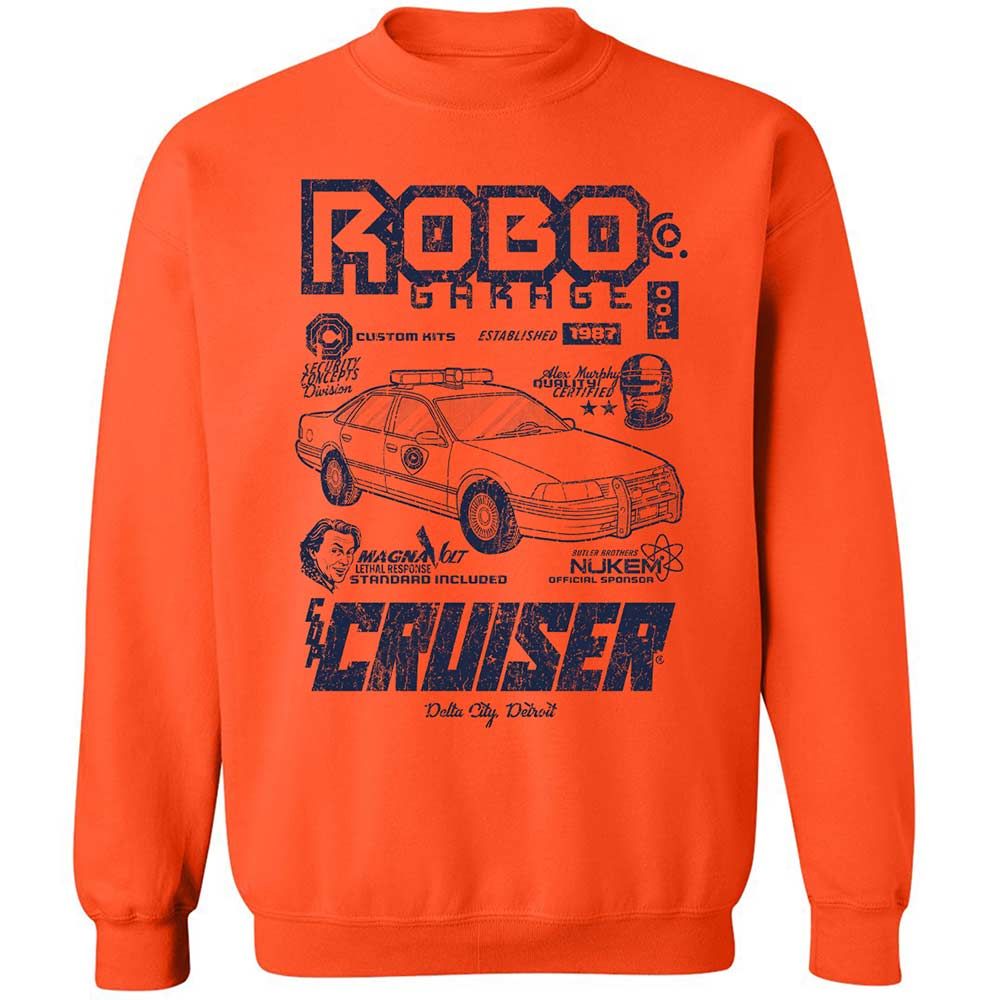 Classic Unisex Sweatshirt - B39RGPF7 - Orange - 12