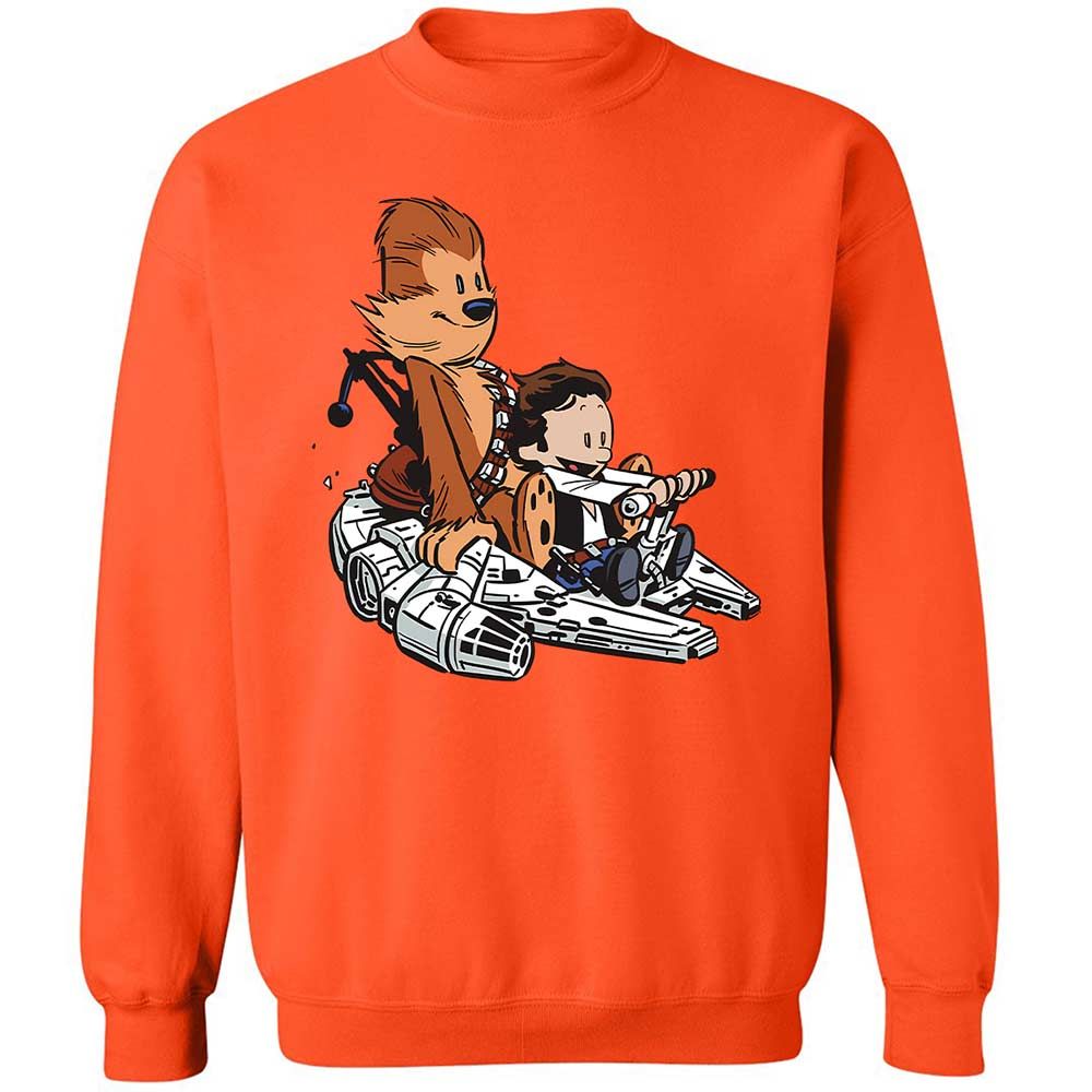 Han and Chewie - Orange - 12