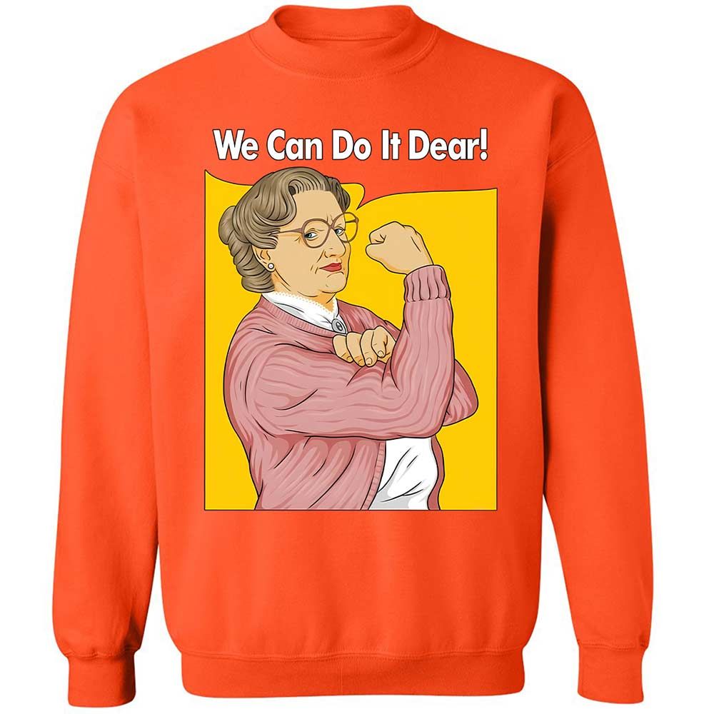 We Can Do It Dear - Orange - 12
