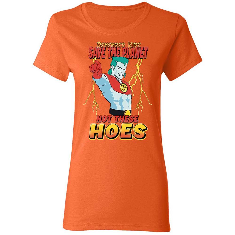 Women's T-Shirt - HUWJ3X9Z - Orange - 12