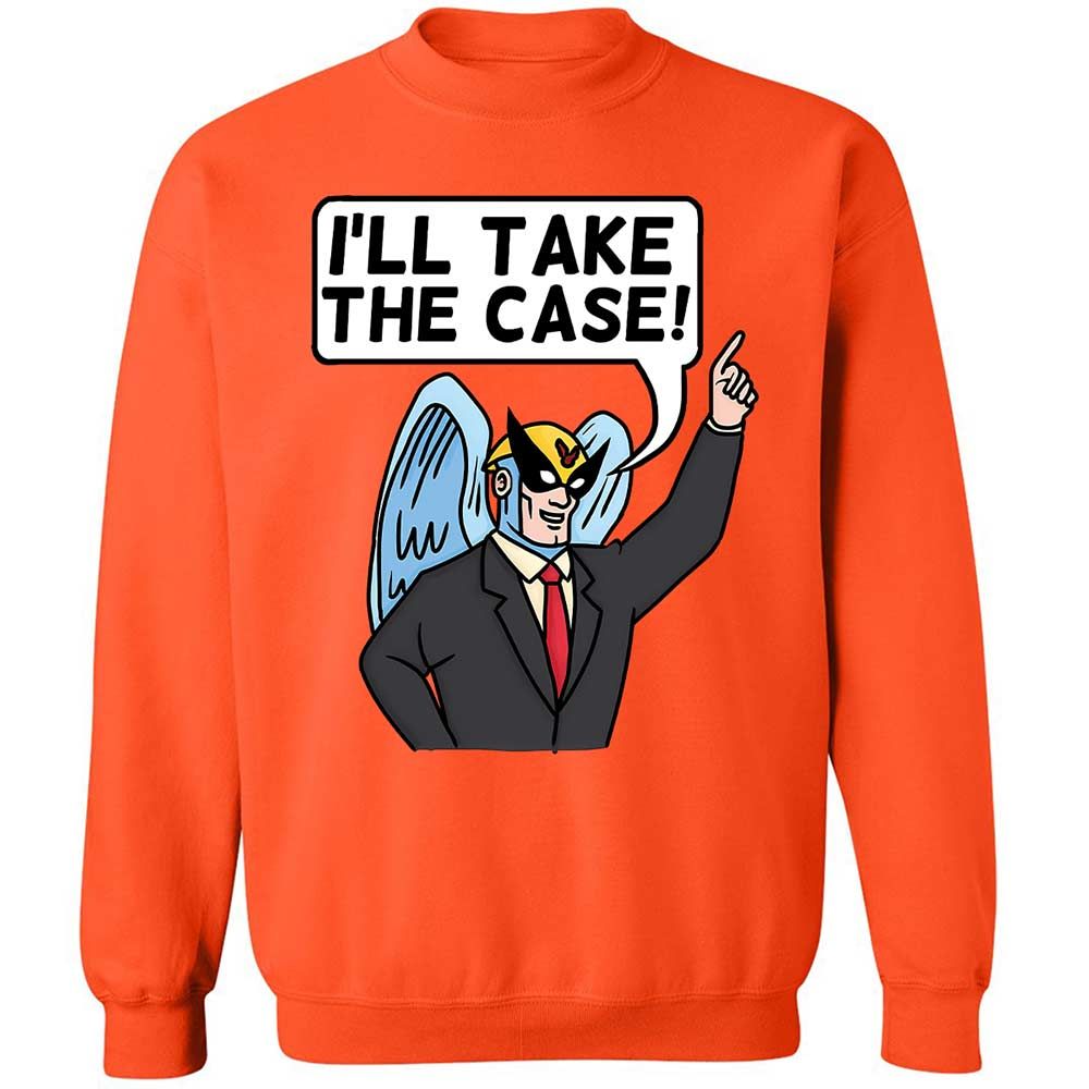 Classic Unisex Sweatshirt - JYBC5ZMF - Orange - 12