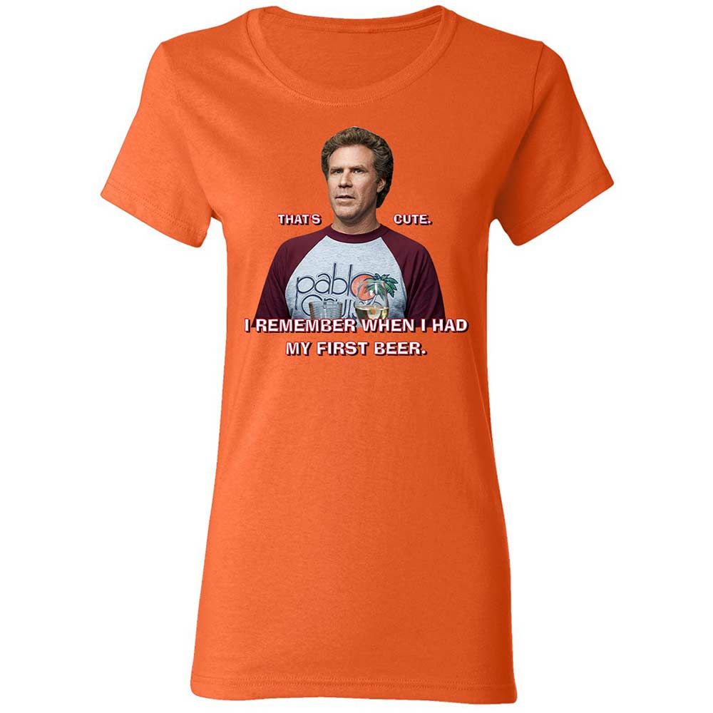 Women's T-Shirt - G43XVTGF - Orange - 12