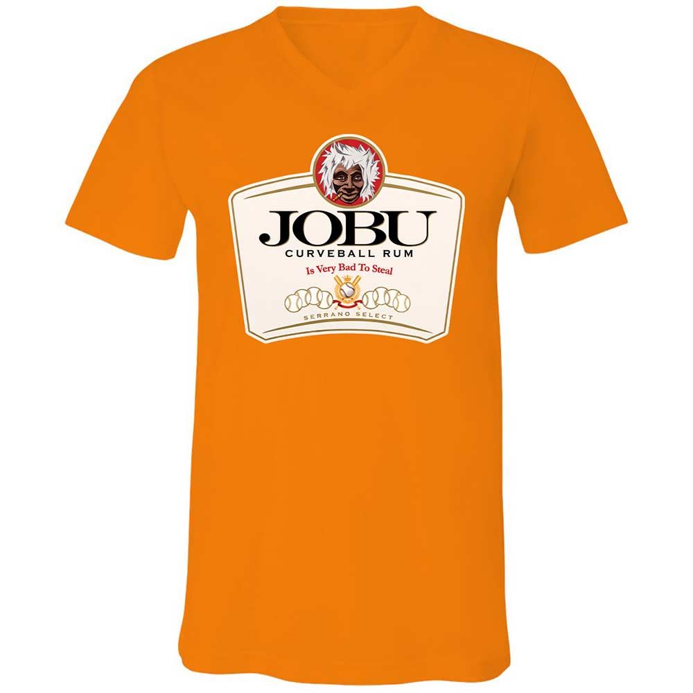 Unisex V-Neck T-Shirt - RLX1VLXW - Orange - 12