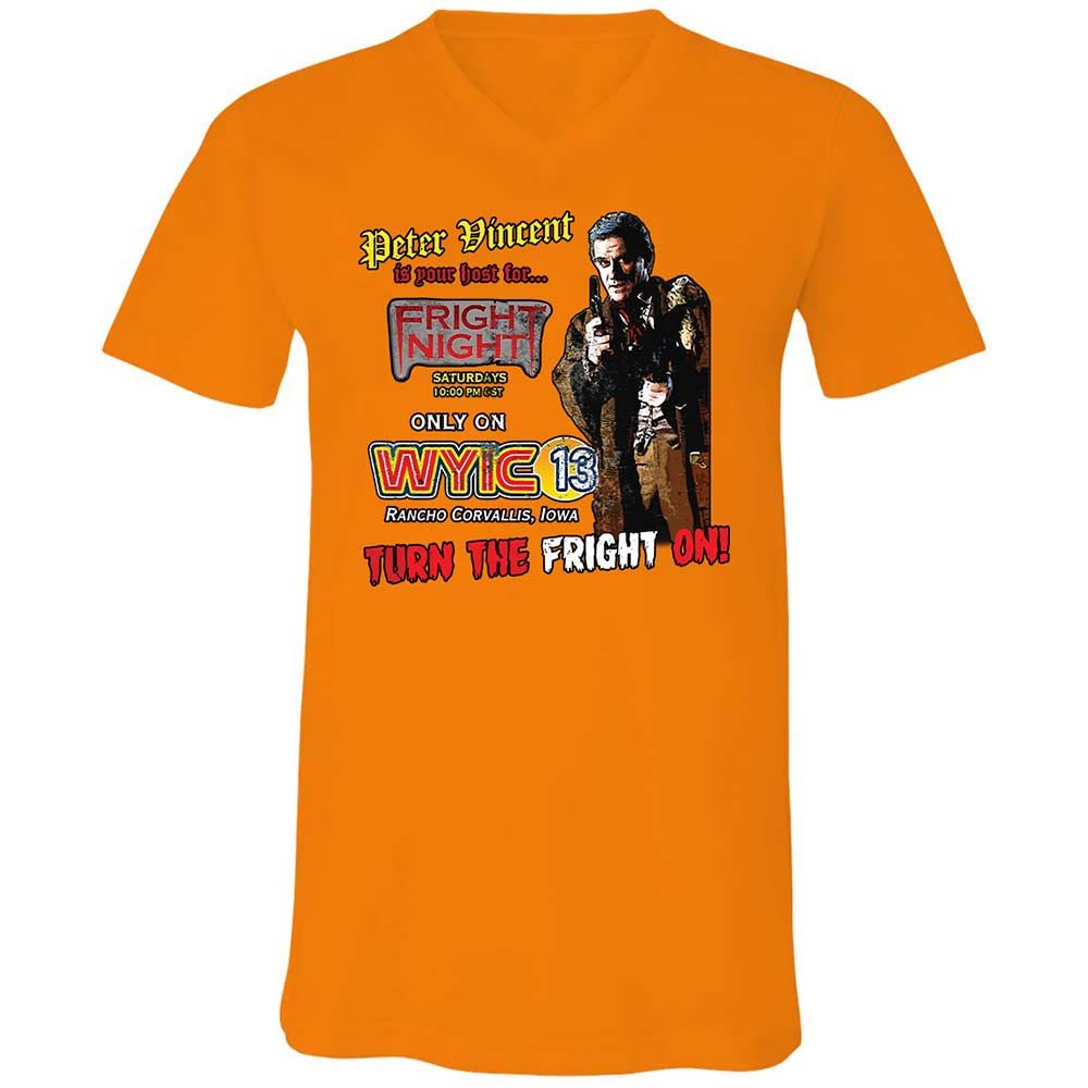 Peter Vincent Fright horror night cult - Orange - 12