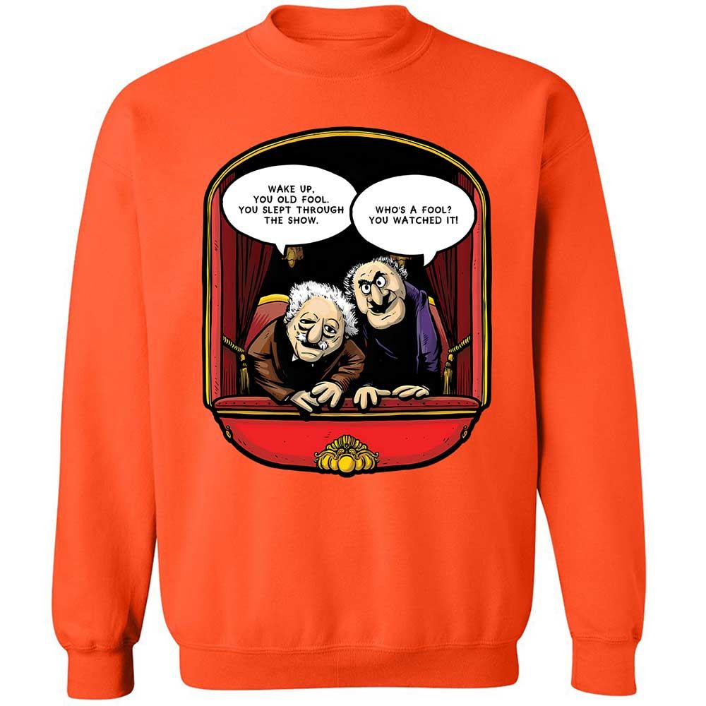 Statler and Waldorf (Wake Up) - Orange - 12