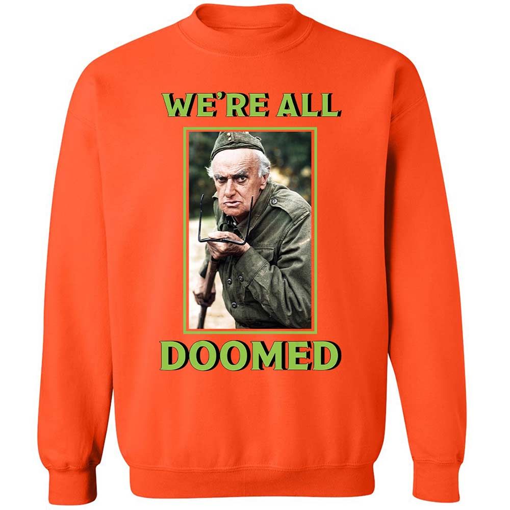 Classic Unisex Sweatshirt - HVLUYU5F - Orange - 12