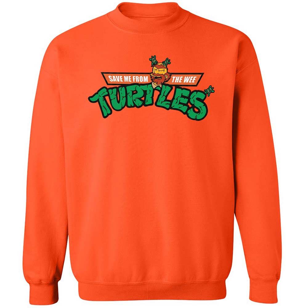 Save Me From The Wee Turtles - Orange - 12