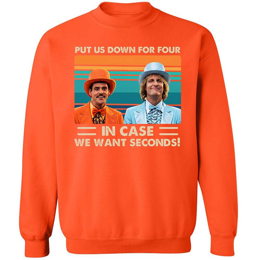 Classic Unisex Sweatshirt - UX7SL856 - Orange - 12