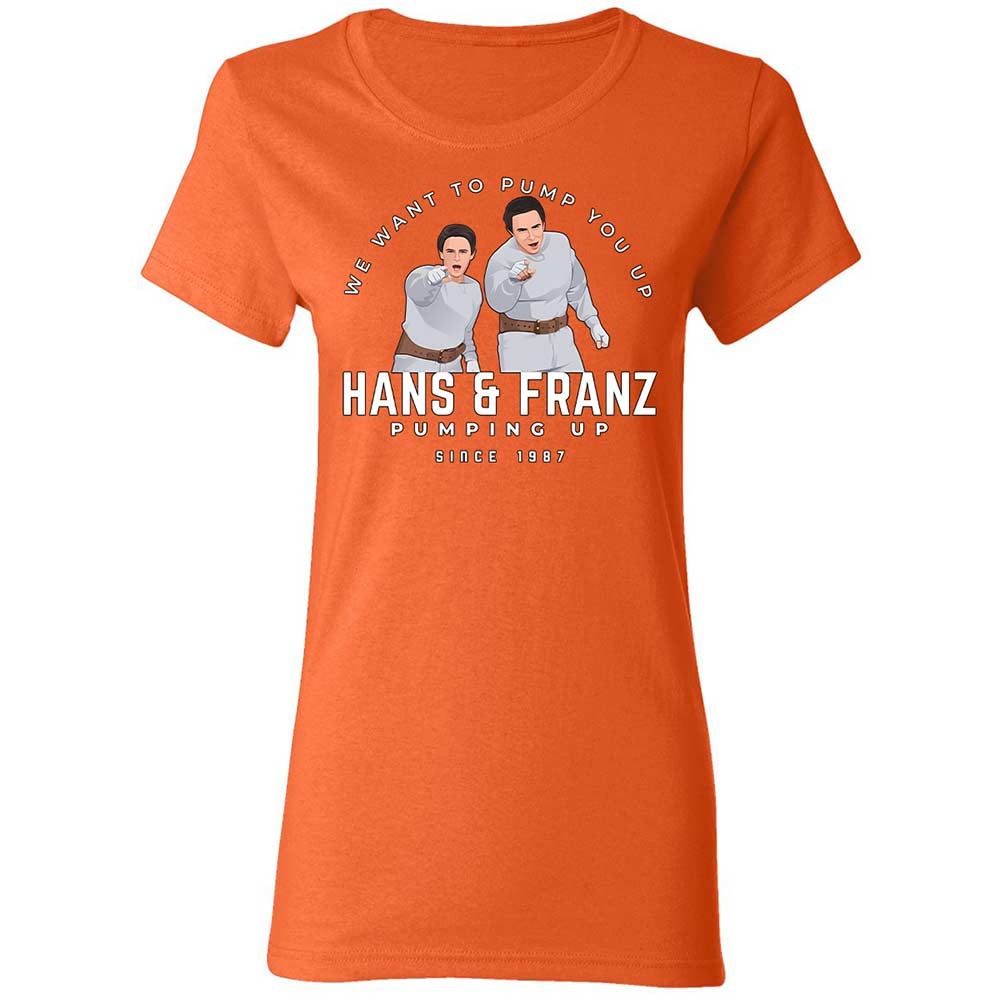 Women's T-Shirt - NHZC5LK5 - Orange - 12