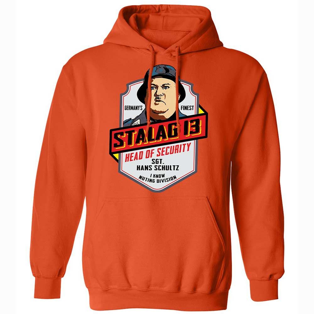 Classic Unisex Hoodie - LALC842E - Orange - 12