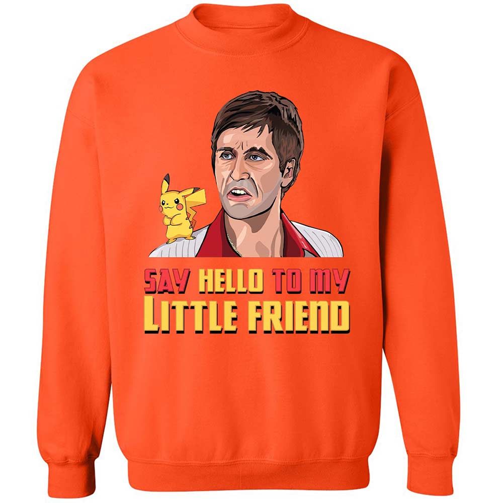 Classic Unisex Sweatshirt - KLGWZCZY - Orange - 12