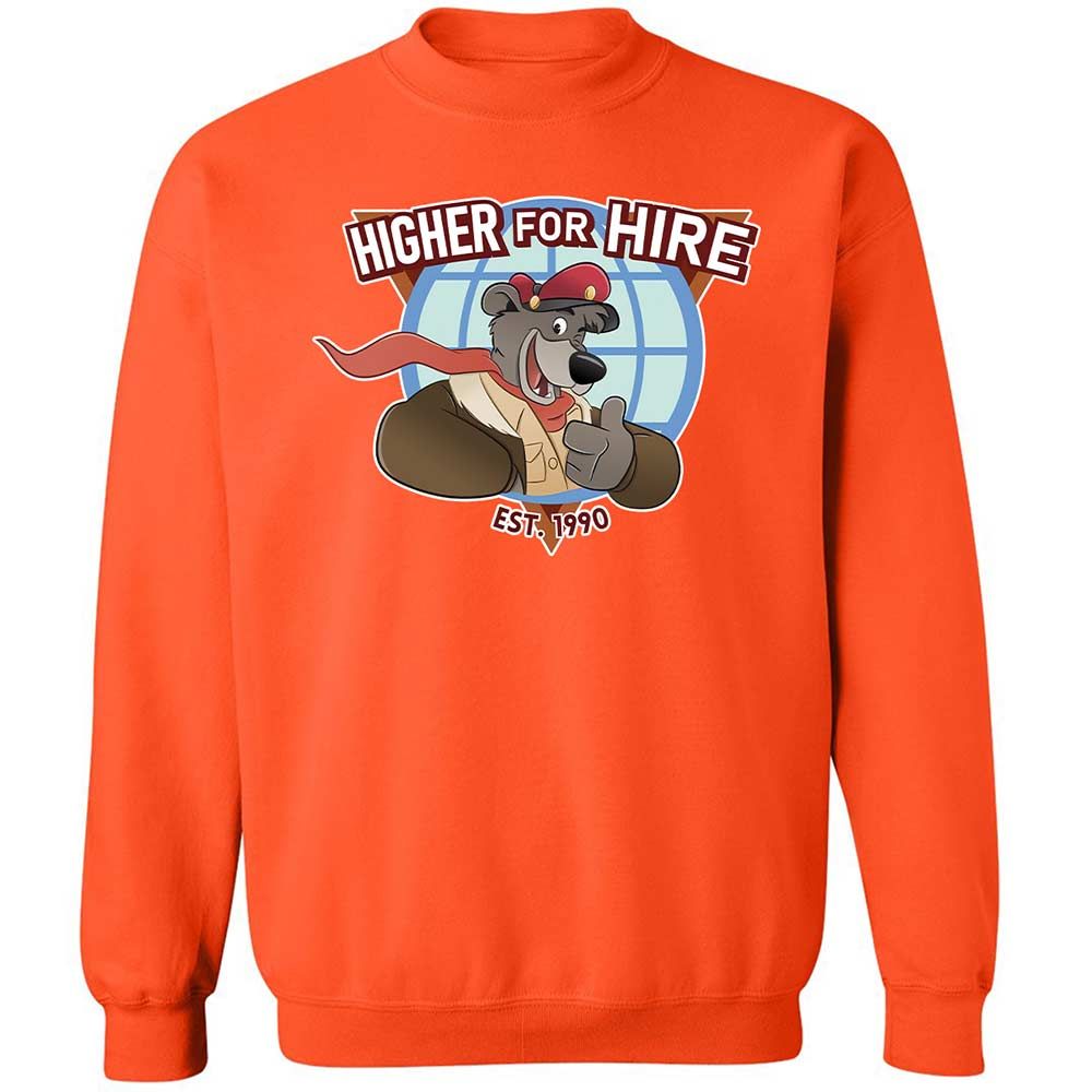 Higher for Hire - Orange - 12