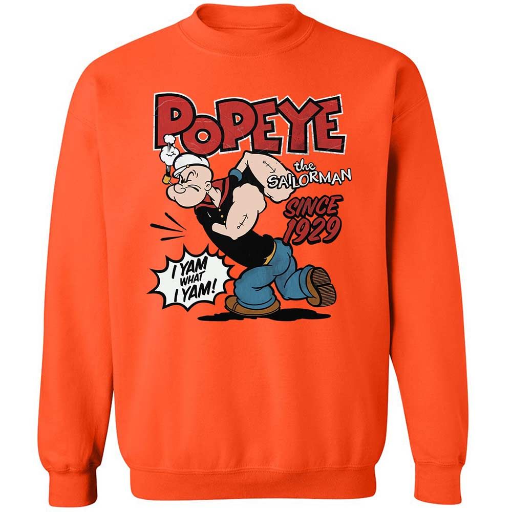Classic Unisex Sweatshirt - 6GNB8KS1 - Orange - 12