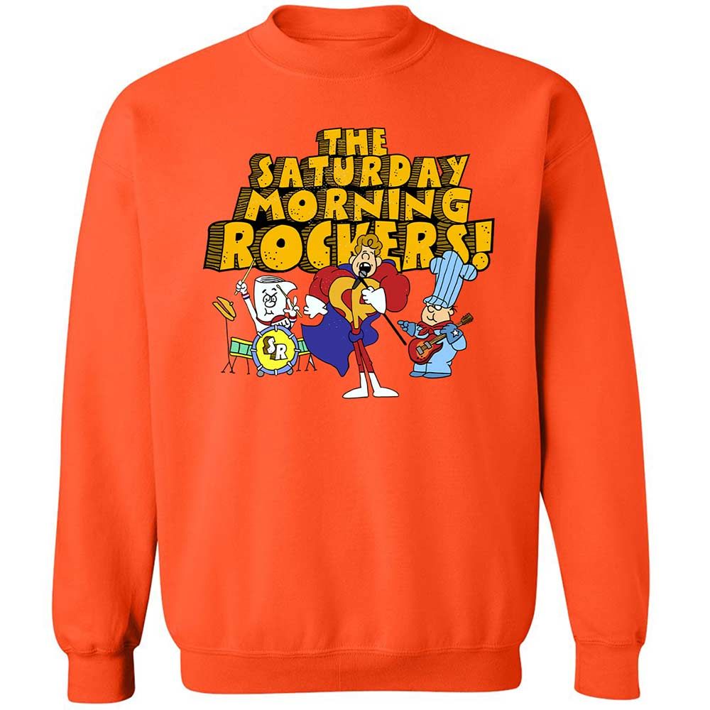Classic Unisex Sweatshirt - HSR4CMKP - Orange - 12