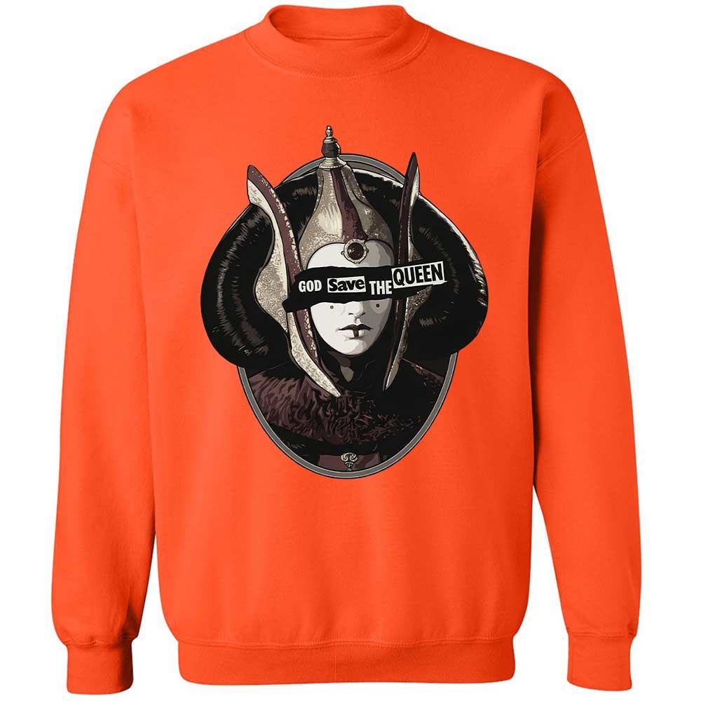 Classic Unisex Sweatshirt - C8GSL55K - Orange - 12