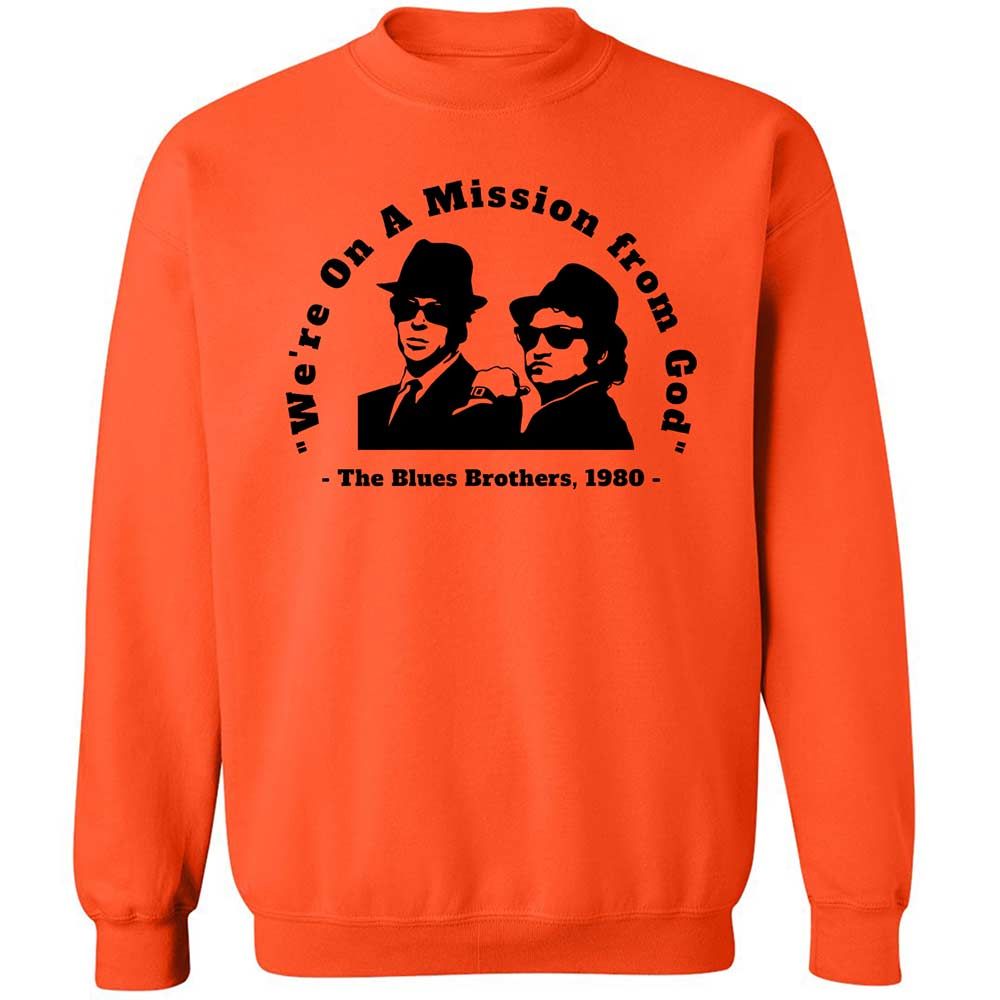 We're on a Mission from God - Orange - 12