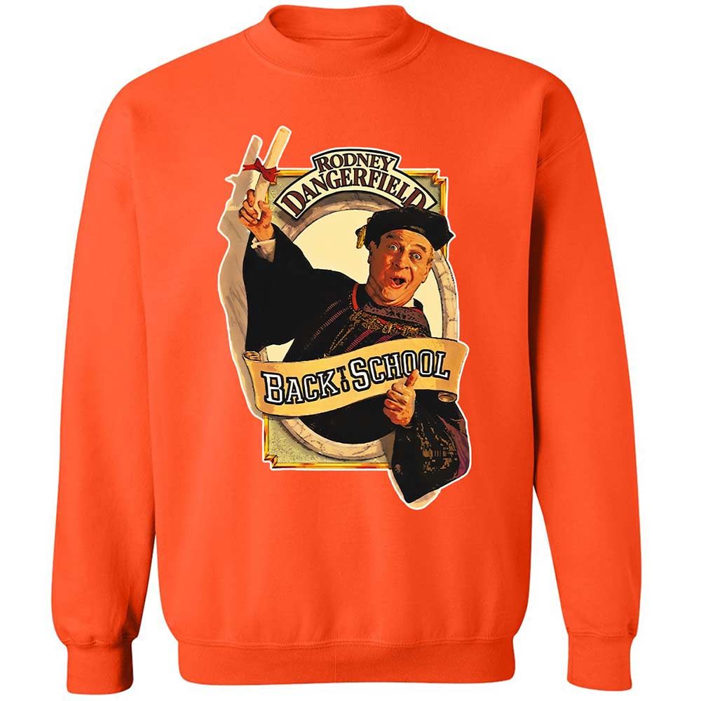 Classic Unisex Sweatshirt - UV93N1JU - Orange - 12