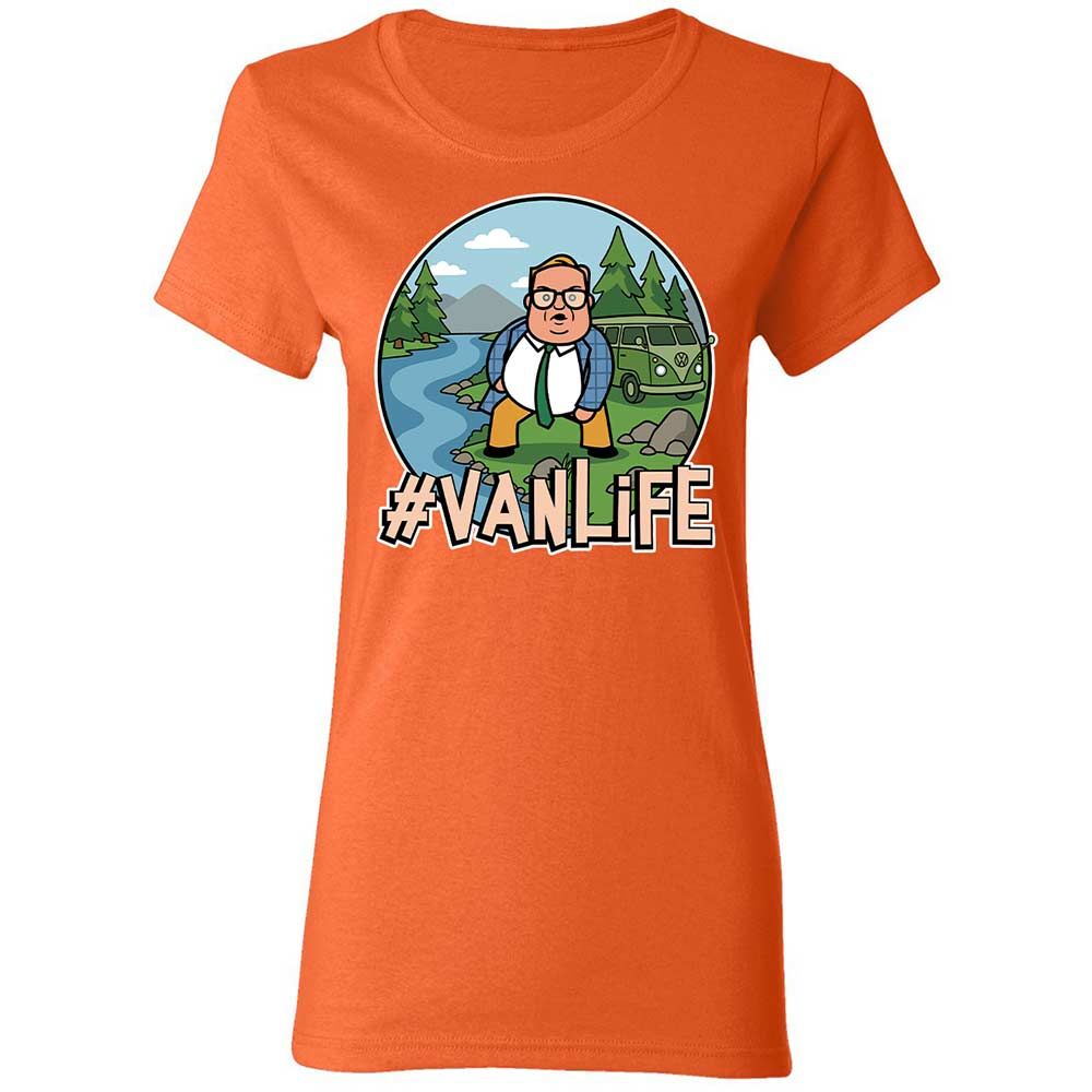 Vanlife living in a van down by the river - Orange - 12