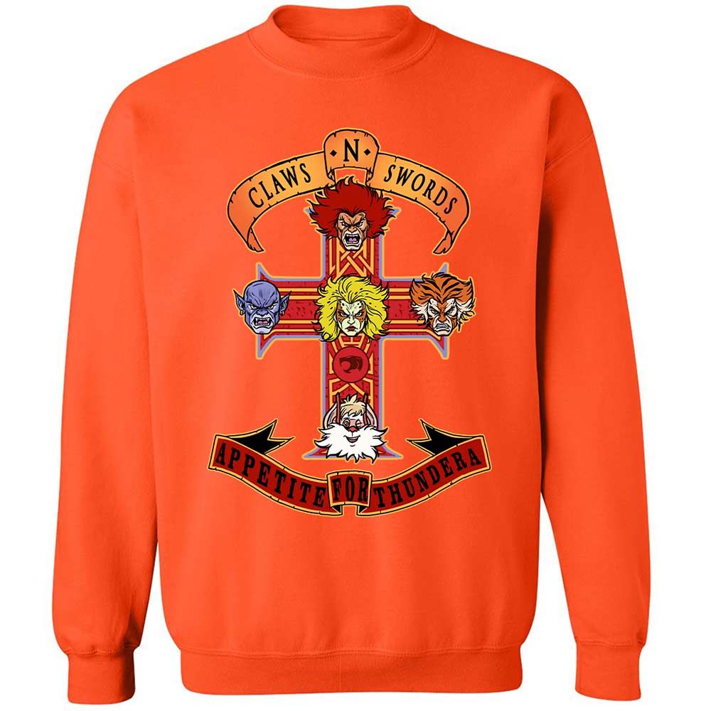 Classic Unisex Sweatshirt - WTQ5FQBU - Orange - 12