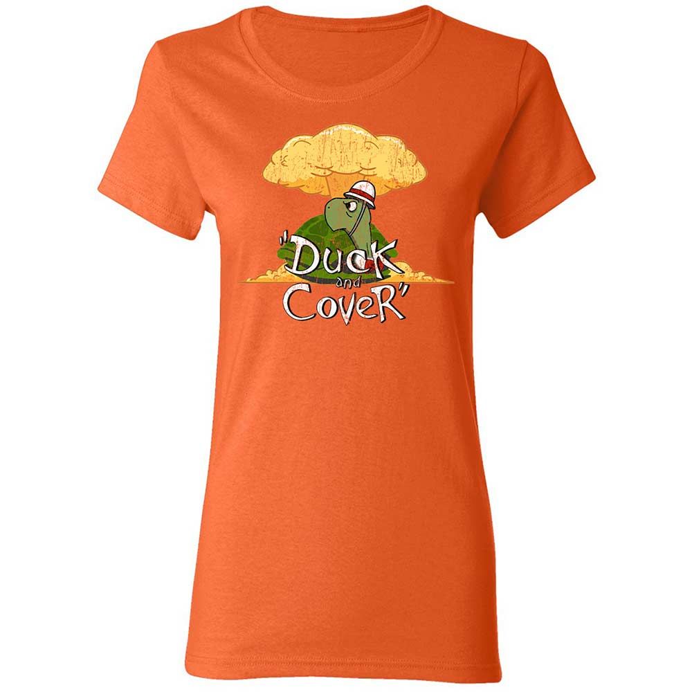 Women's T-Shirt - XCGZDNXH - Orange - 12