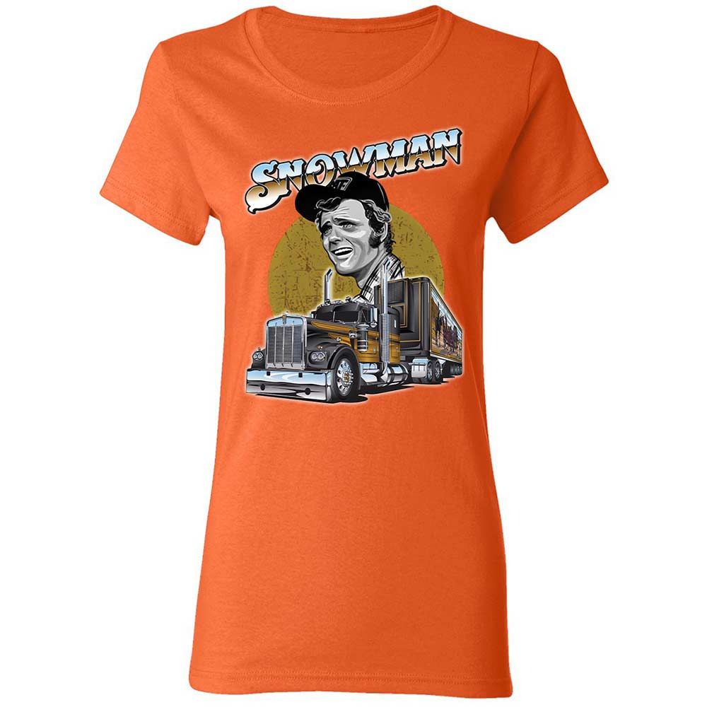 Women's T-Shirt - FQVZNLKM - Orange - 12