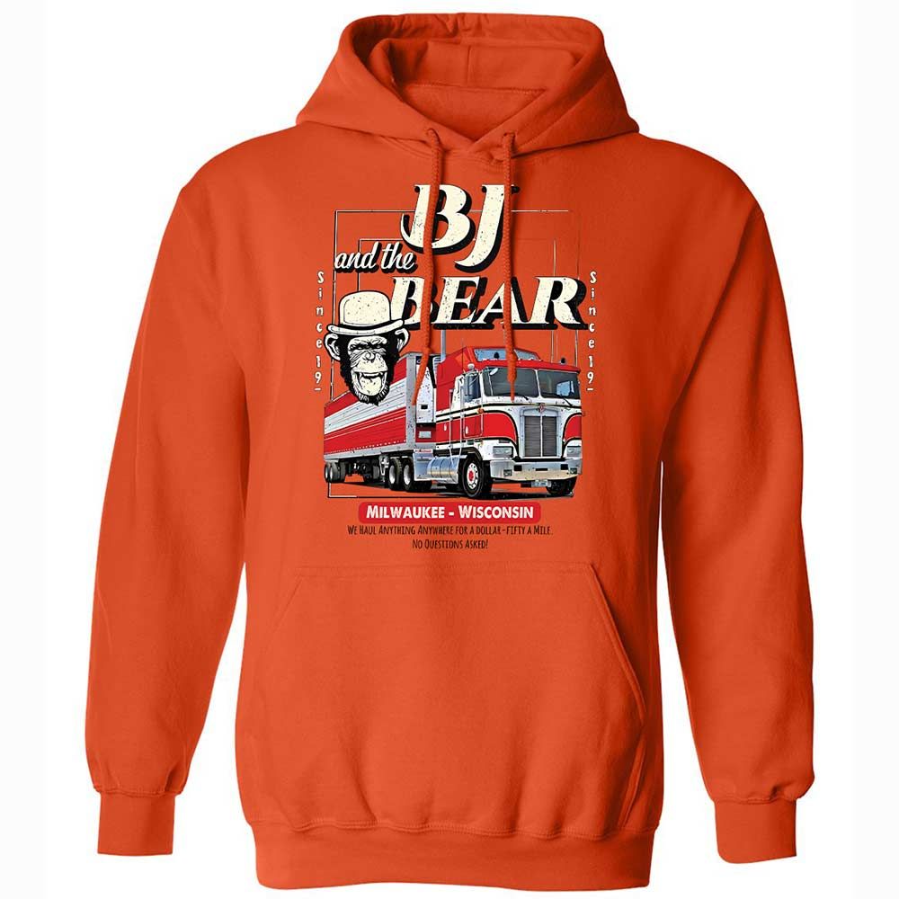 Classic Unisex Hoodie - ABWK6MPZ - Orange - 12
