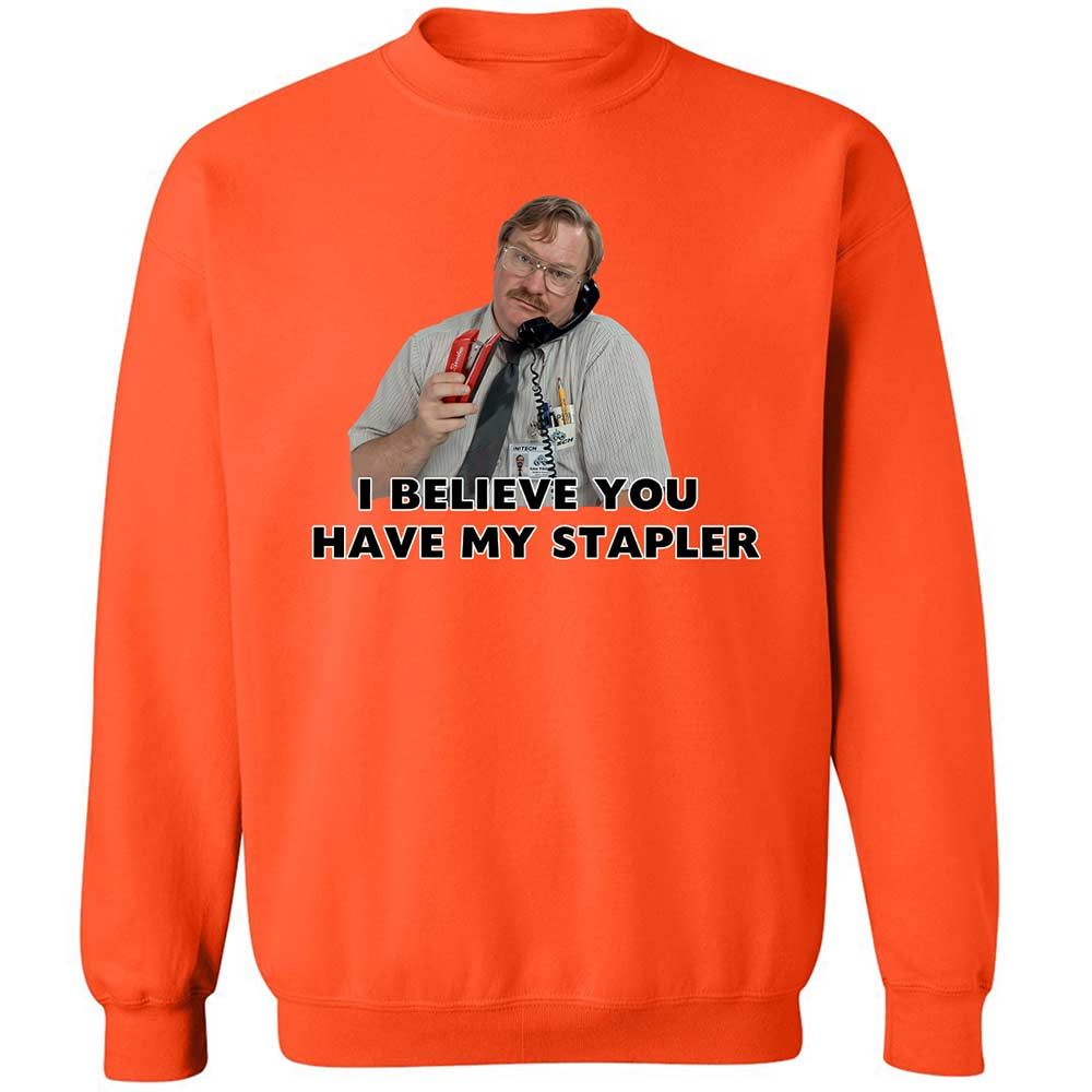 I believe you have my Stapler - Orange - 12