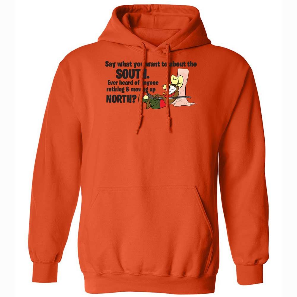 Classic Unisex Hoodie - WBRB98PH - Orange - 12