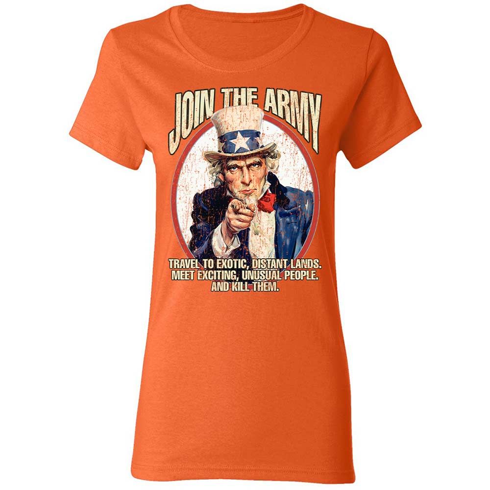 Join The Army - Orange - 12