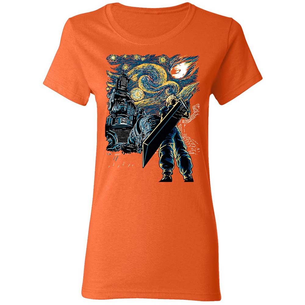 Women's T-Shirt - 9A5J4Q7X - Orange - 12
